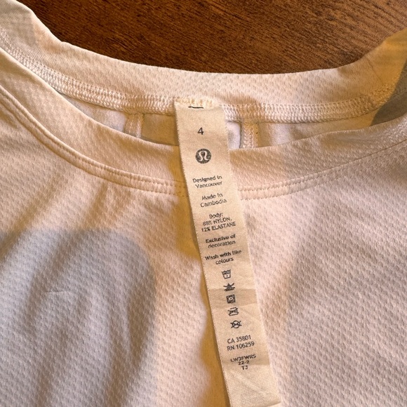 Lululemon X Ed Curtis Abrasion Resistant Training Tee - Picture 6 of 6